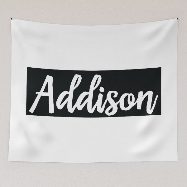 Item preview, Addison Script My Name Is Addison designed and sold by ProjectX23.
