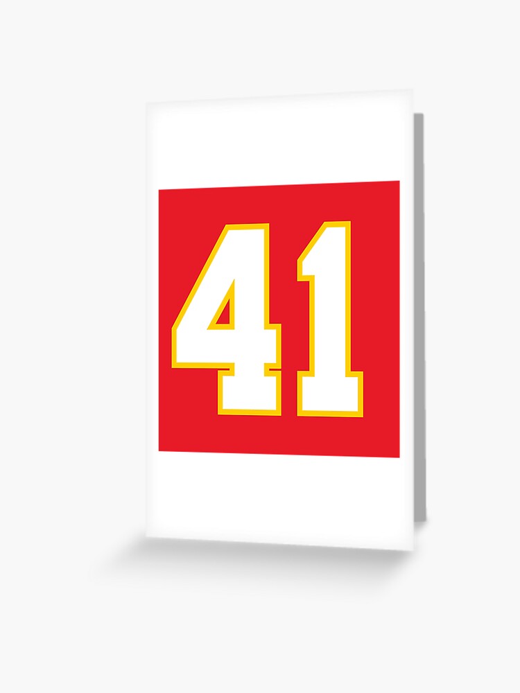 41 jersey number