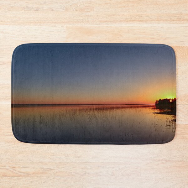 Item preview, Spring calm evening on the lake at sunset designed and sold by yarvin13.