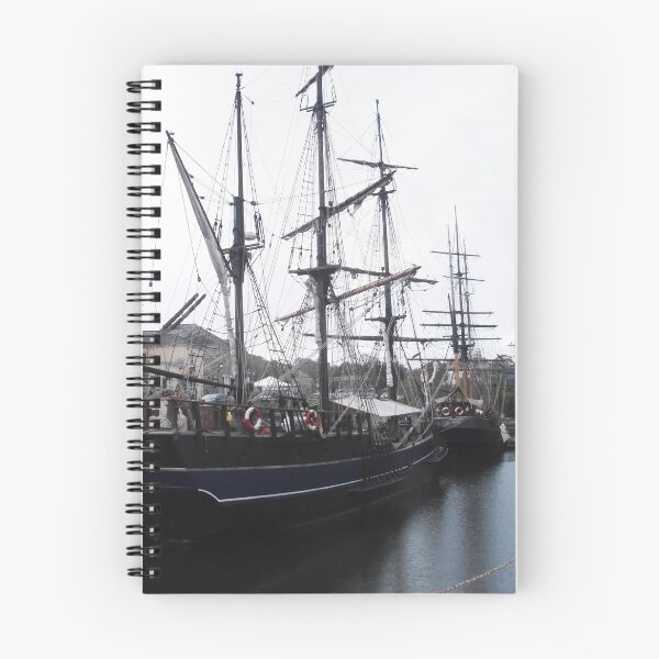 Item preview, Tall ships in Charlestown Harbour, Cornwall, England. designed and sold by Keithydee.
