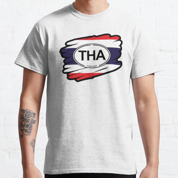 Thailand, Thai Flag Classic T-Shirt