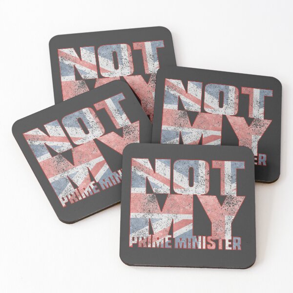 Item preview, Not My UK Prime Minister with Union Jack Flag  designed and sold by pricktees.
