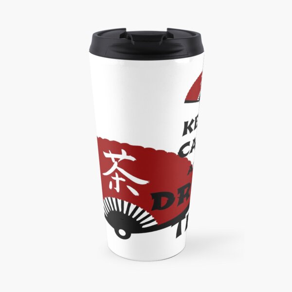 keep calm and drink tea - asia edition Travel Mug