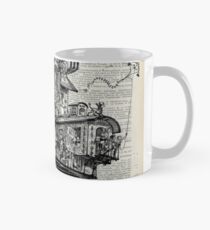 Steampunk House Howl Wörterbuch Kunst Tasse (Standard)