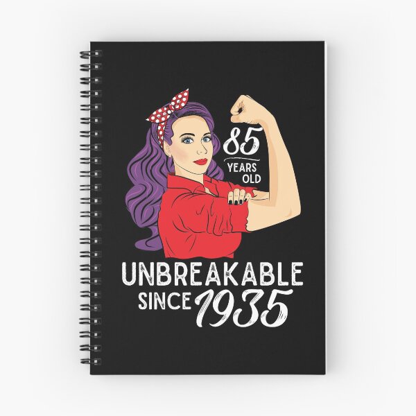 Item preview, 85th birthday Gift 85 Years Old Born in 1935 Unbreakable designed and sold by ZNOVANNA.