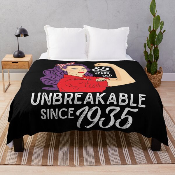 Item preview, 85th birthday Gift 85 Years Old Born in 1935 Unbreakable designed and sold by ZNOVANNA.