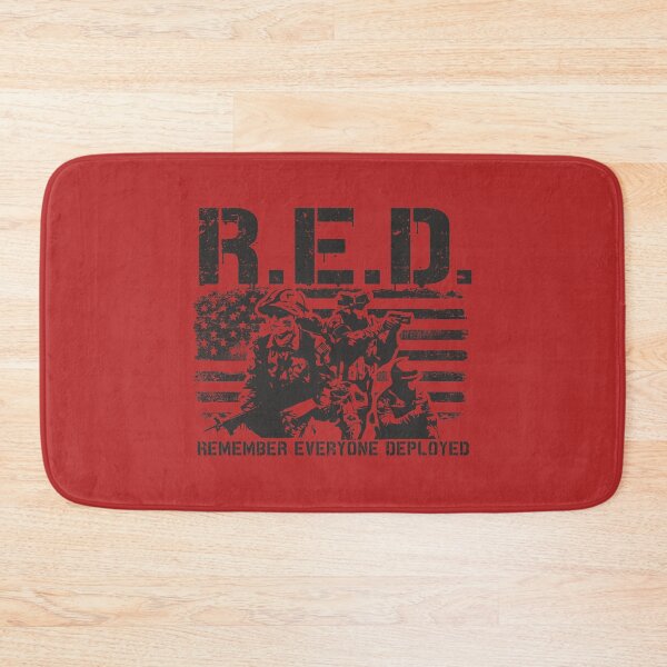 Item preview, Red Friday Patriotic Veteran Remember Everyone Deployed Military Supportive Gift  designed and sold by alenaz.