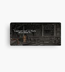 Just As Plato Described It Canvas Print
