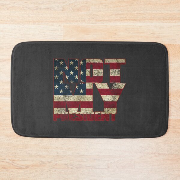 Item preview, Not My President with Star Spangled Banner designed and sold by pricktees.