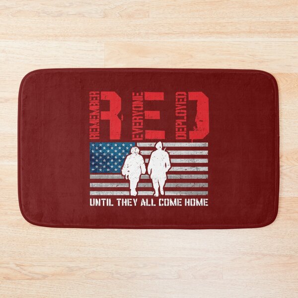 Item preview, We Wear Red Until They All Come Home Patriotic American Flag Solder Military Veteran Supportive Family Tees  designed and sold by alenaz.
