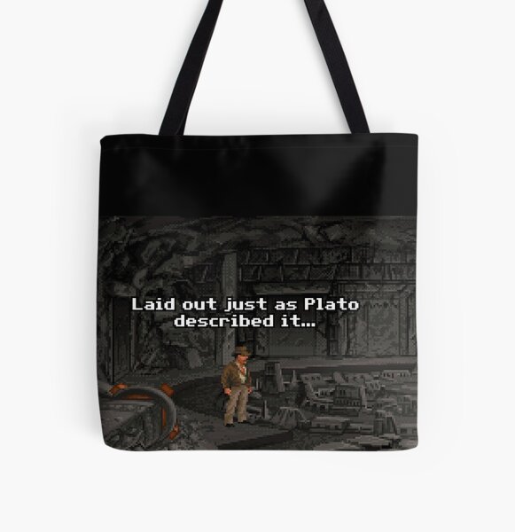 Just As Plato Described It All Over Print Tote Bag