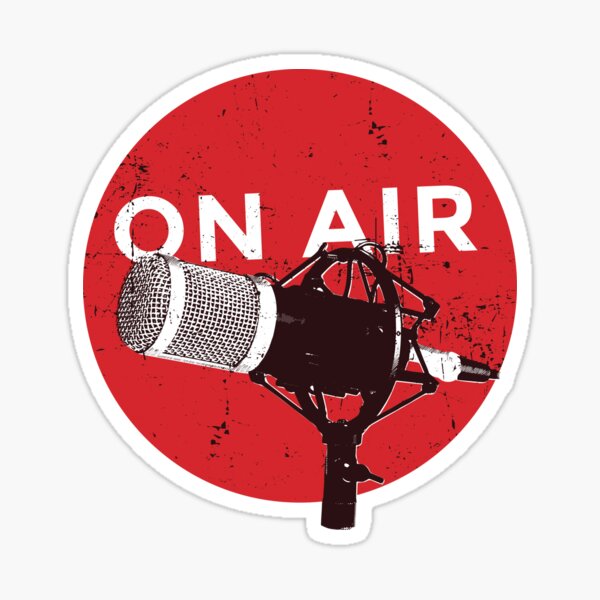 RADIO ON AIR Sticker