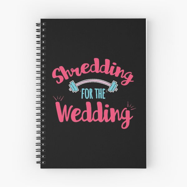 Item preview, Shredding For The Wedding Fitness Gift Idea designed and sold by haselshirt.