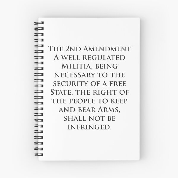 Item preview, The 2nd Amendment of the constitution second rights wording meaning definition full text designed and sold by reddeercom.