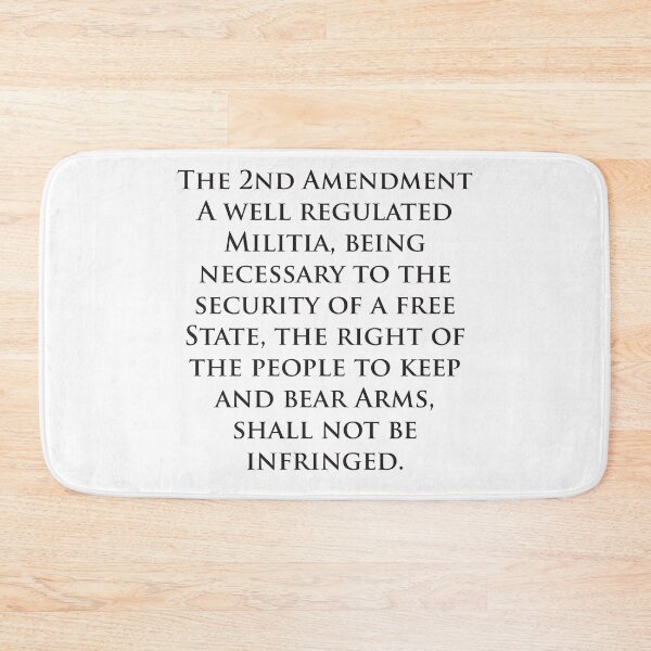 Item preview, The 2nd Amendment of the constitution second rights wording meaning definition full text designed and sold by reddeercom.