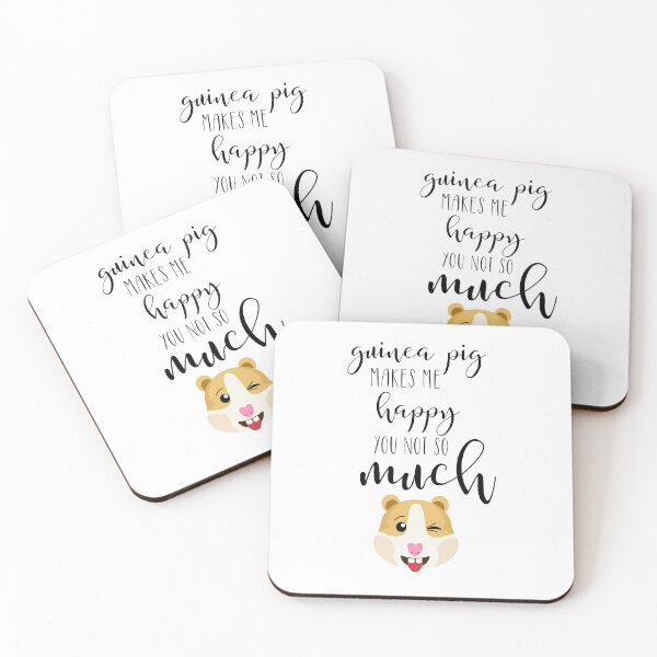 Item preview, Guinea Pig Makes Me Happy You Not So Much designed and sold by PinkPandaPress.