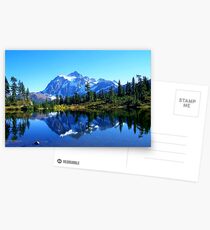 "Mount Shuksan and Picture Lake in the Fall" Postcards