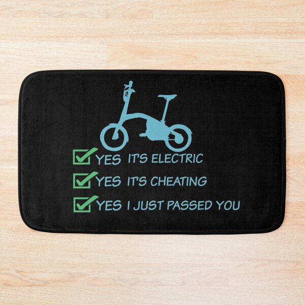 Artikelvorschau, Yes It's Electric Yes It's Cheating Yes I Just Passed You entworfen und verkauft von teweshirt.