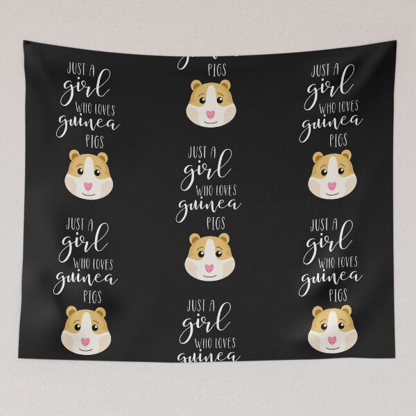 Item preview, Just A Girl Who Loves Guinea Pigs designed and sold by PinkPandaPress.