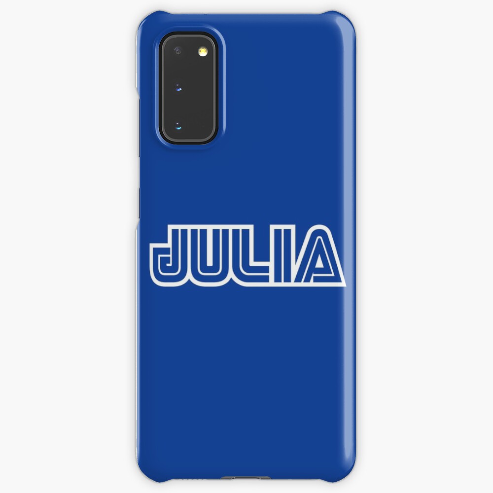 Julia Gamer Girl Name Case Skin For Samsung Galaxy By El Patron Redbubble