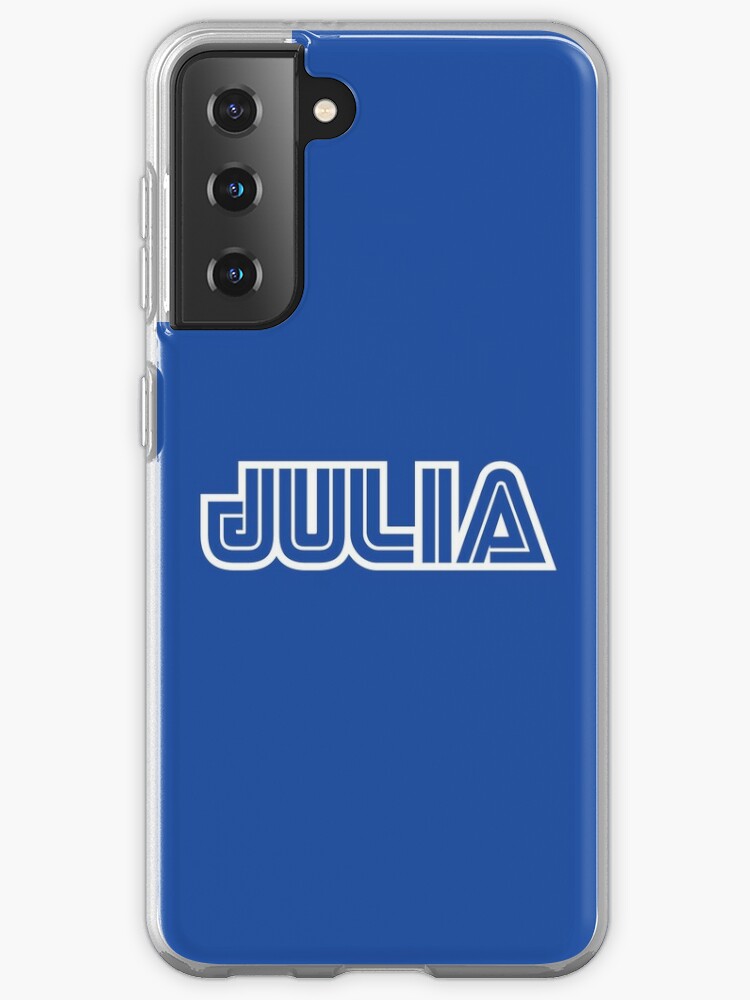 Julia Gamer Girl Name Case Skin For Samsung Galaxy By El Patron Redbubble