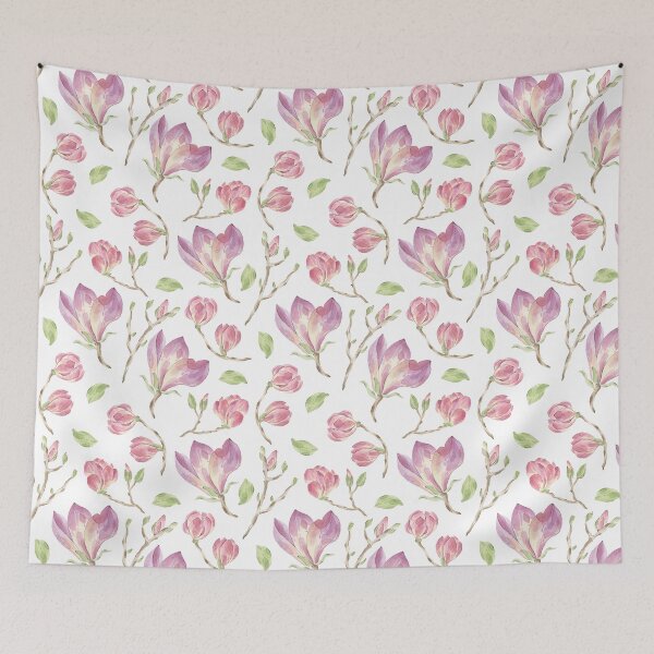 Item preview, Watercolour purple and pink lilies designed and sold by Marianne1108.