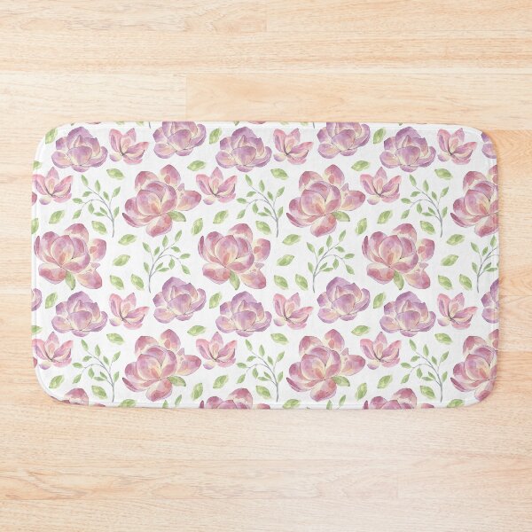 Item preview, Watercolour purple and pink peonies designed and sold by Marianne1108.