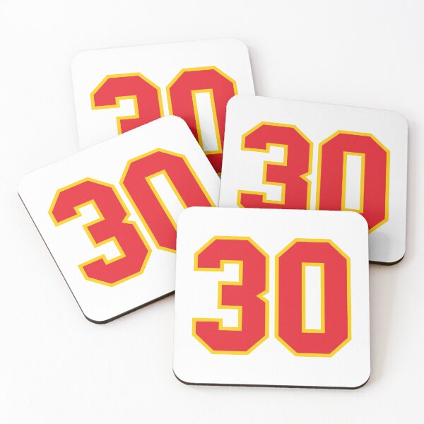 Item preview, 30 Jersey Number, Thirty Red designed and sold by elhefe.