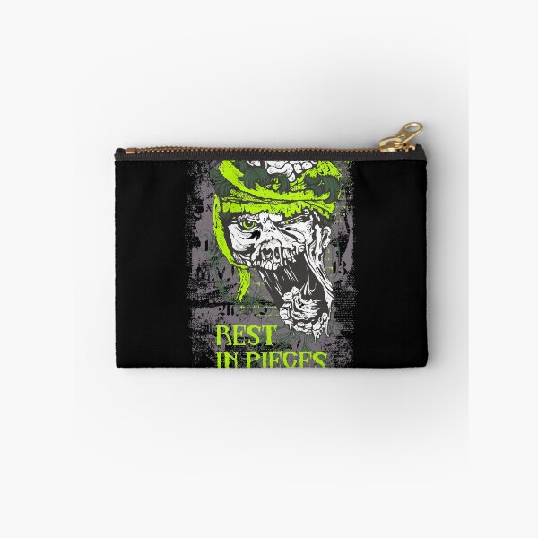 Item preview, Rest In Pieces Horror Zombie Pirate With Green Theme designed and sold by aventi24.