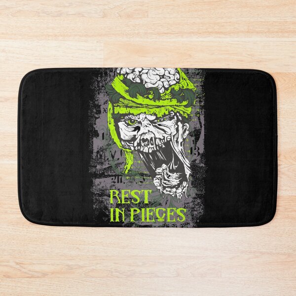 Item preview, Rest In Pieces Horror Zombie Pirate With Green Theme designed and sold by aventi24.
