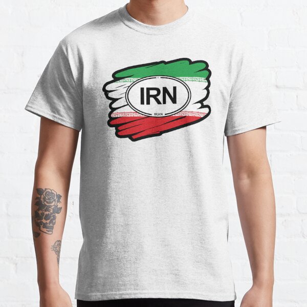 Iran, Iranian Flag Classic T-Shirt