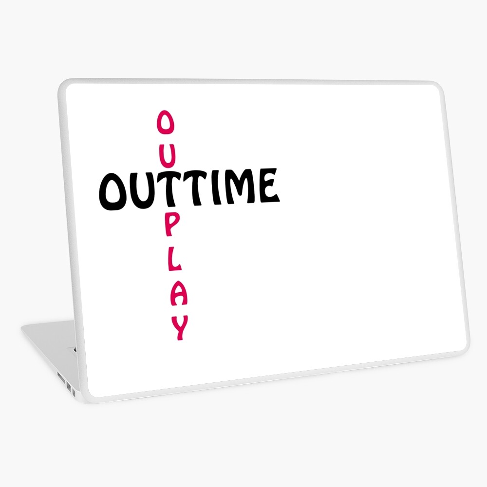 outtime / outplay Laptop Skin