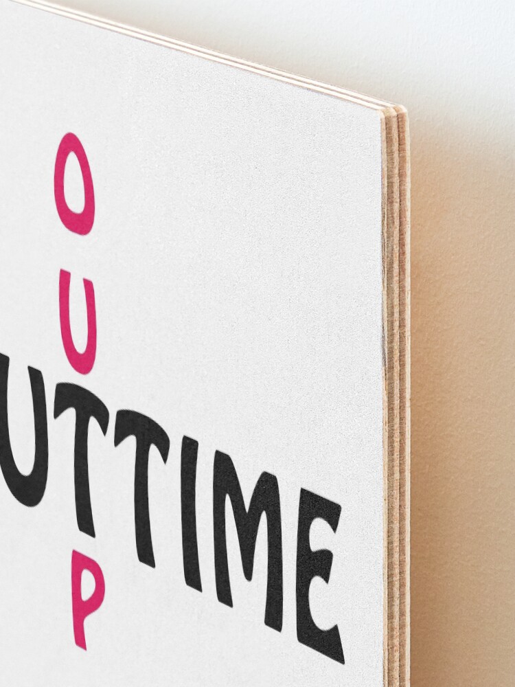 Alternate view of outtime / outplay Mounted Print