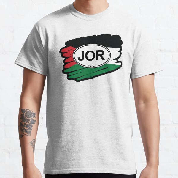 Jordan, Jordanian Flag Classic T-Shirt