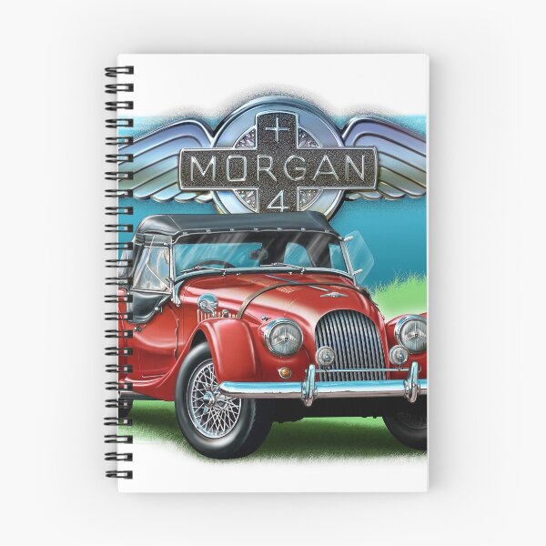 Aperçu de l'œuvre Morgan +4 rouge créée et vendue par davidkyte.
