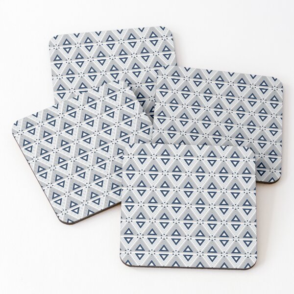 Item preview, Abstract geometric background with triangles, dots. designed and sold by IndigoCat.