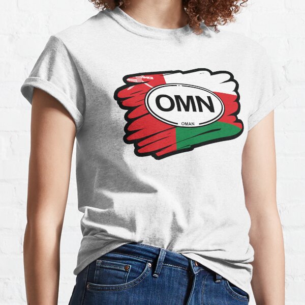 Oman, Omani Flag Classic T-Shirt