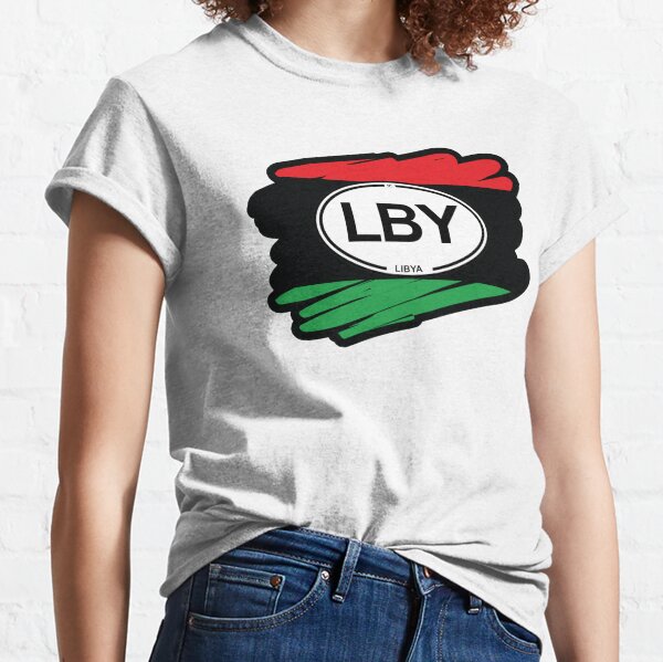 Libya, Libyan Flag Classic T-Shirt
