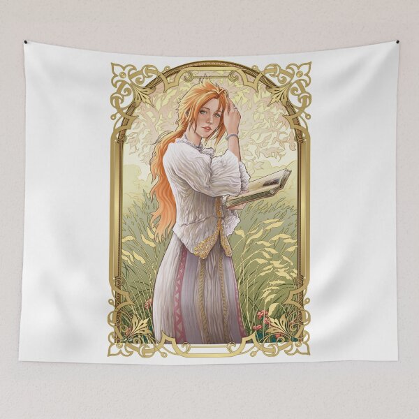 Item preview, Lisa Art Nouveau style 2 designed and sold by psychee.