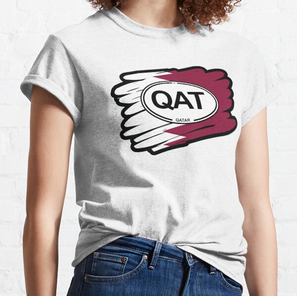 Qatar, Qatari Flag Classic T-Shirt