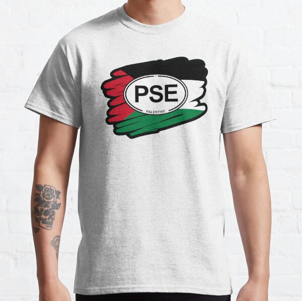 Palestine, Palestinian Flag Classic T-Shirt