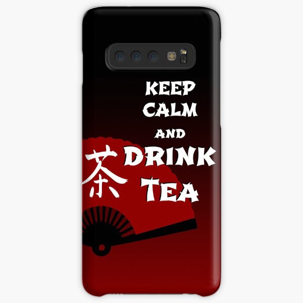 Keep Calm and Drink Tea - dark asia edition Samsung Galaxy Snap Case
