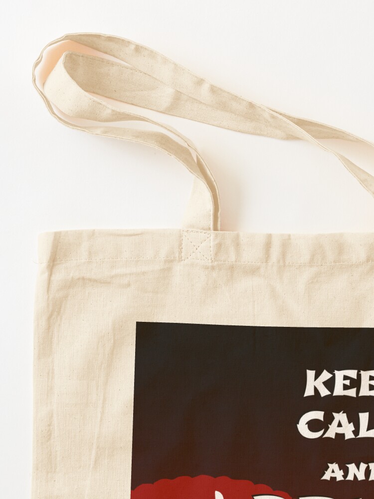 Alternate view of Keep Calm and Drink Tea - dark asia edition Tote Bag