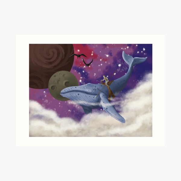 Flying Whale Impression artistique