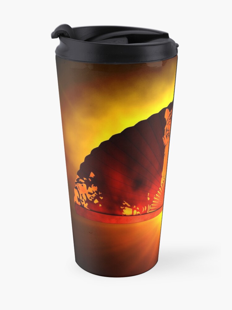 Alternate view of Asian subjects; Motive: Tiger Travel Mug