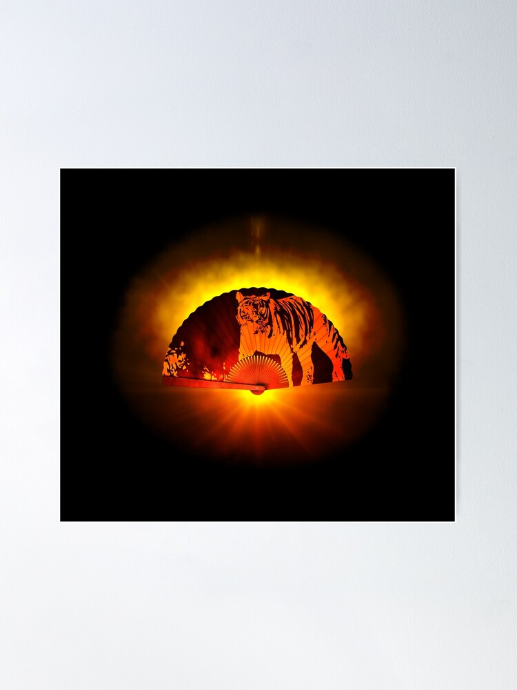 Alternate view of Asian subjects; Motive: Tiger Poster