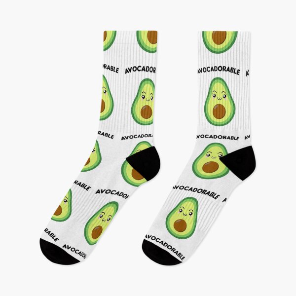 Item preview, Adorable avocado Kawaii style designed and sold by NerdySherds.