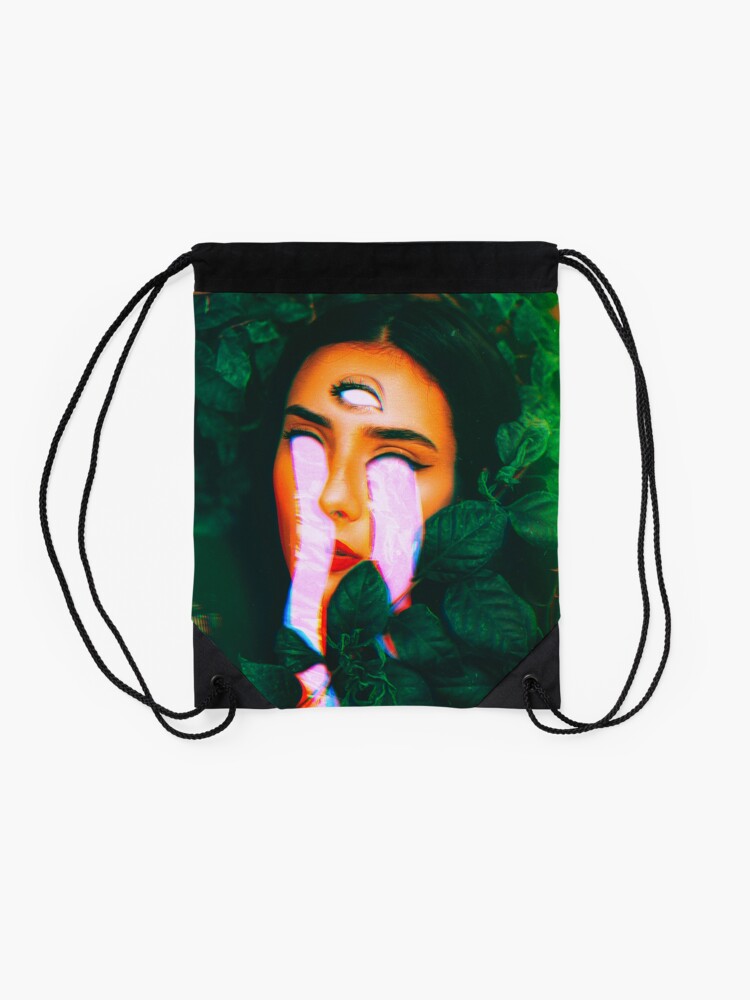 Alternate view of Sentiment Flow Drawstring Bag