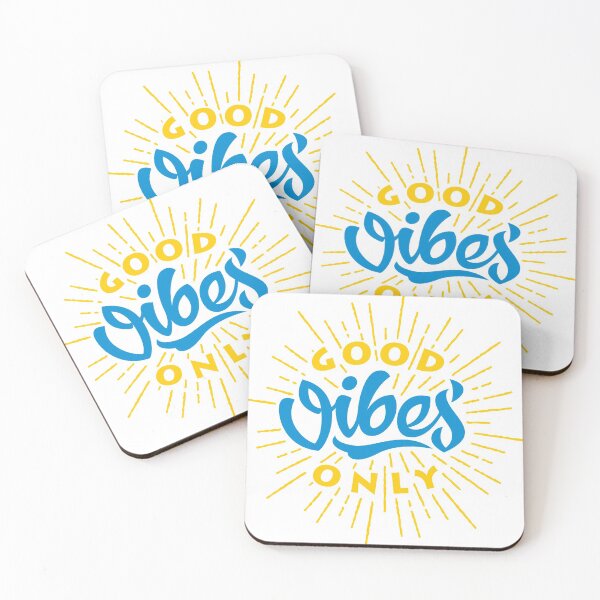 Item preview, Good Vibes Only T-Shirt Slim Fit designed and sold by Cute Alien.