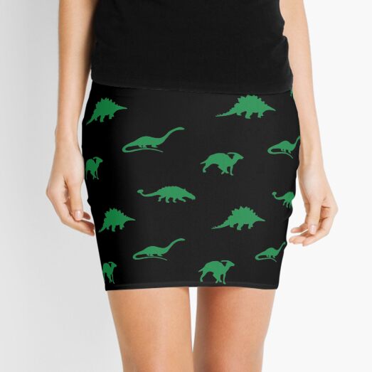dinosaur pattern for tara <3 Mini Skirt